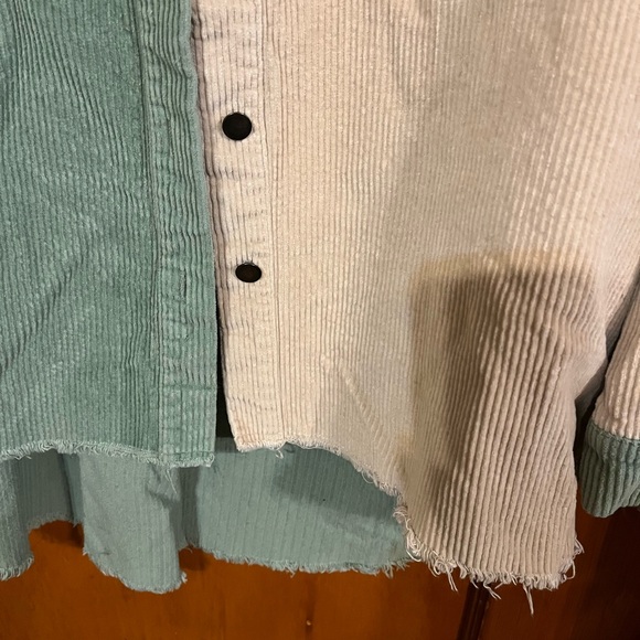 BiBi Cream Ribbed Top - Picture 2 of 3